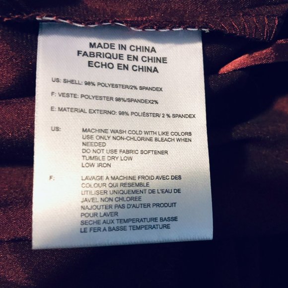 Wine Satin Robe | Size M - NWOT - Picture 5 of 7